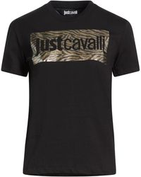 Just Cavalli - T-Shirt - Lyst