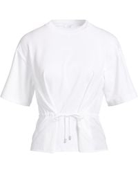 Peserico - T-Shirt Cotton, Polyamide, Elastane - Lyst