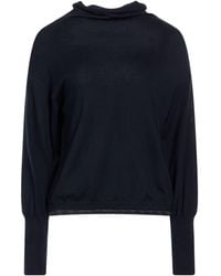 Aragona - Midnight Turtleneck Merino Wool - Lyst