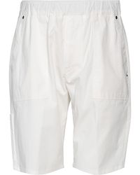 PMDS PREMIUM MOOD DENIM SUPERIOR - Ivory Shorts & Bermuda Shorts Cotton, Elastane - Lyst