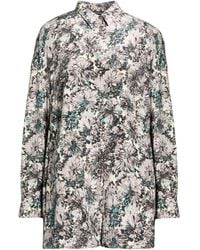 Rochas - Taupe Shirt Silk - Lyst