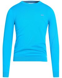 Sun 68 - Azure Sweater Cotton - Lyst