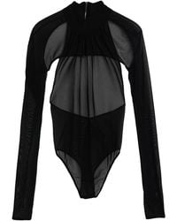 David Koma - Bodysuit Polyamide, Elastane - Lyst