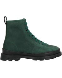 Camper - Brutus Dark Ankle Boots Leather - Lyst