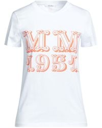 Max Mara - T-Shirt With Print - Lyst