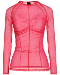 Pinko - Fuchsia Top Polyamide, Elastane - Lyst