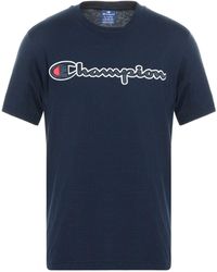 blue champion shirt mens