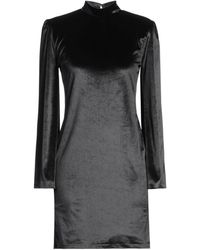White Wise - Mini Dress Polyester, Elastane - Lyst