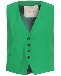 Jucca - Tailored Vest Polyester, Virgin Wool, Elastane - Lyst