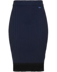 Maison Kitsuné - Midi Skirt - Lyst