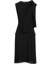 Alberta Ferretti - Midi Dress Acetate, Silk - Lyst