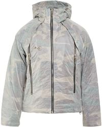 THUG CLUB - Ivory Jacket Polyester, Cotton - Lyst