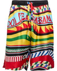 Dolce & Gabbana - Shorts & Bermuda Shorts Silk - Lyst