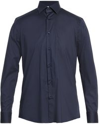 Berna - Midnight Shirt Cotton, Synthetic Fibers - Lyst
