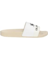 La Martina - Sandals Textile Fibers - Lyst