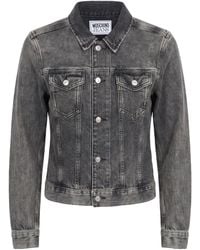 Moschino - Denim Outerwear Cotton, Elastane - Lyst