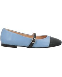 Divine Follie - Azure Ballet Flats Leather - Lyst