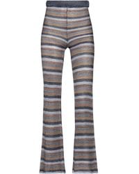 Roberto Collina - Pants Viscose, Metallic Polyester, Nylon - Lyst