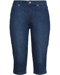 Damen Bekleidung Jeans Capri-Jeans und cropped Jeans 3x1 Denim Cropped-Jeans mit hohem Bund in Blau 