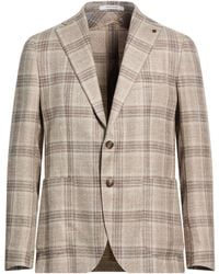 Tagliatore - Blazer Virgin Wool, Silk, Linen - Lyst