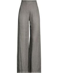 120% Lino - Pants - Lyst