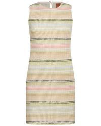 Missoni - Light Mini Dress Cotton, Modacrylic, Polyamide, Polyester - Lyst