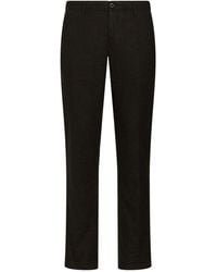 Incotex - By Slowear Dark Pants Virgin Wool, Polyester, Elastane - Lyst