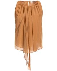 Jucca - Top Cotton, Silk - Lyst