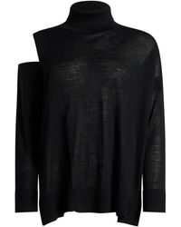Manila Grace - Turtleneck Acrylic, Wool, Viscose - Lyst