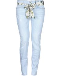 Mujer Ropa de Vaqueros de Vaqueros skinny Slim-fit jeans Liu Jo de Denim de color Azul 