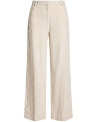 Attic And Barn - Pants Linen, Polyester, Polyamide - Lyst