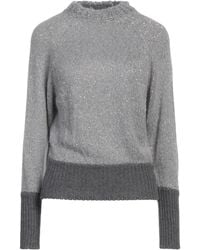 SOLOTRE - Turtleneck Wool, Polyamide, Alpaca Wool - Lyst