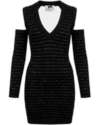 No Secrets - Mini Dress Viscose, Polyester, Polyamide, Metal, Pbt - Lyst