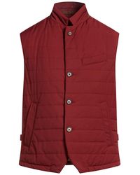 Eleventy - Brick Vest Wool, Polyamide - Lyst