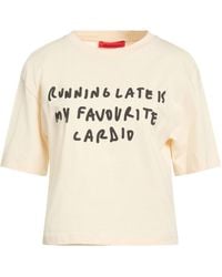 MAX&Co. - Ivory T-Shirt Cotton - Lyst