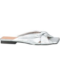 Ganni - Sandals Textile Fibers - Lyst
