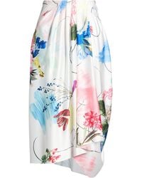 High - Midi Skirt - Lyst