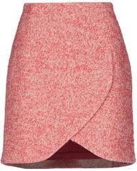 Patrizia Pepe Gonna ginocchio - Rosso