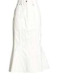 Safiyaa - Ivory Maxi Skirt Cotton - Lyst
