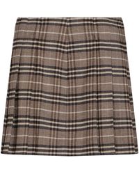 SEVENTY VENEZIA - Mini Skirt Wool, Polyester, Viscose, Elastane - Lyst
