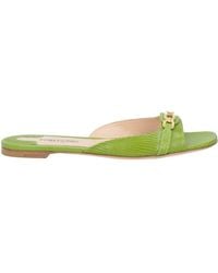 Tom Ford - Lime Sandals Calfskin - Lyst