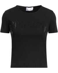 Blumarine - T-Shirt Cotton, Elastane - Lyst