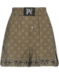 Palm Angels - Shorts & Bermuda Shorts Viscose, Cotton - Lyst