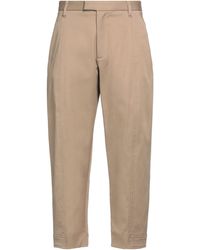 Neil Barrett - Khaki Pants Cotton, Elastane - Lyst
