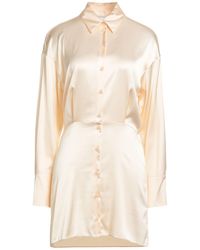 Patrizia Pepe - Blush Mini Dress Viscose, Polyamide, Elastane - Lyst