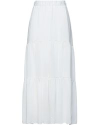 Emma Long Skirt - White