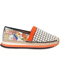 tory burch orange espadrilles