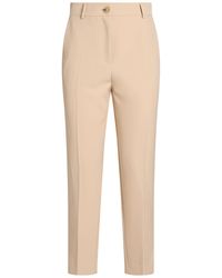 SOLOTRE - Pants Polyester, Elastane, Acetate, Viscose - Lyst