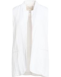 ALESSIA SANTI - Tailored Vest Viscose, Linen - Lyst