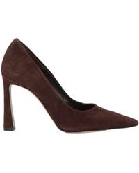 J.A.P. JOSE ANTONIO PEREIRA - Dark Pumps Leather - Lyst